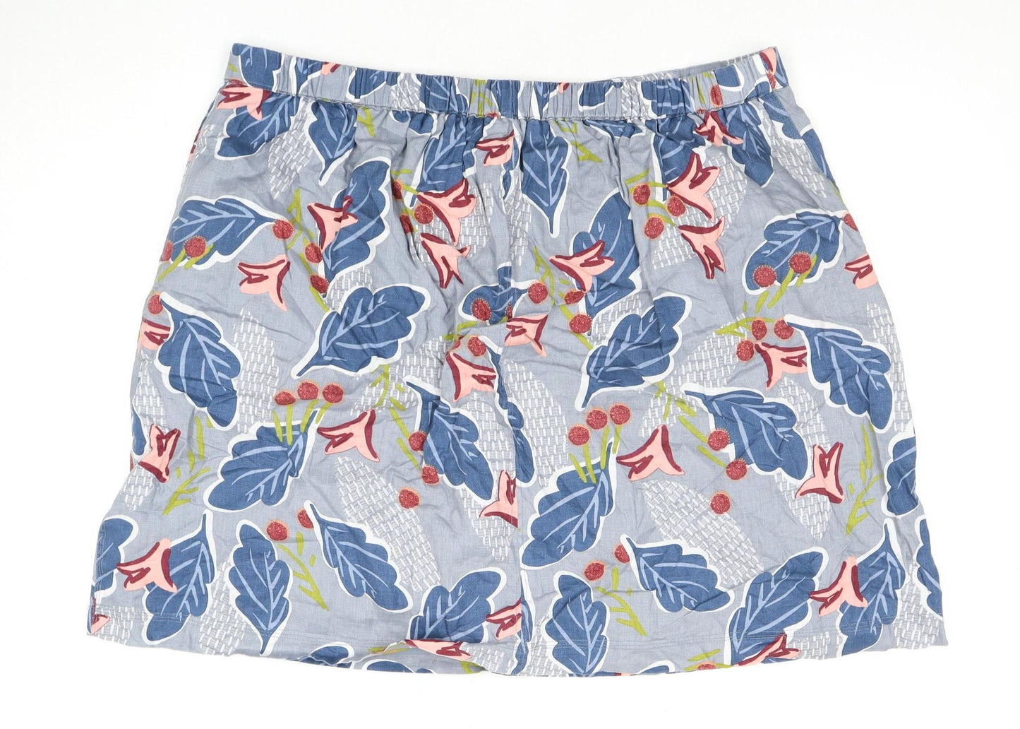 White Stuff Women's Multicoloured A-Line Skirt Size 20