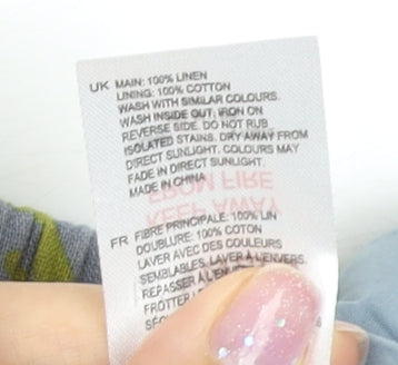 White Stuff Women's Multicoloured A-Line Skirt Size 20