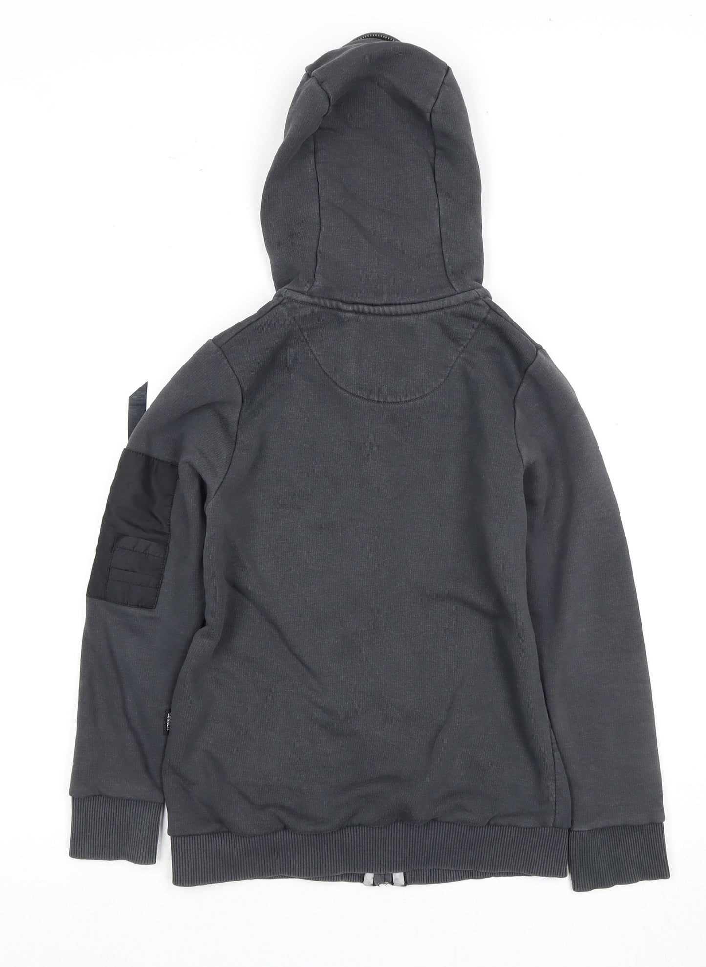 Sonneti Boys Grey Full Zip Hoodie 8-10 Years with Hood