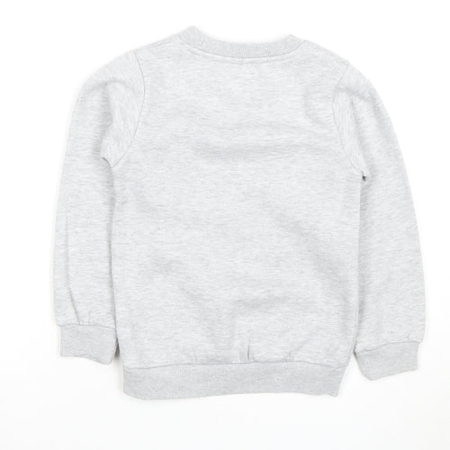 McKenzie Boys Grey Sweatshirt 7-8 Years Crew Neck