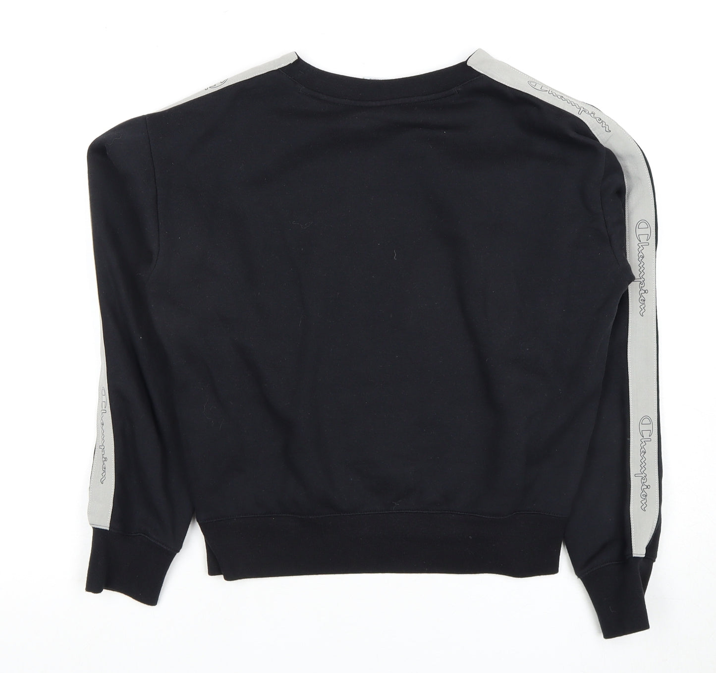 Champion Women’s Black Pullover Sweatshirt, Size S