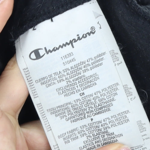 Champion Women’s Black Pullover Sweatshirt, Size S