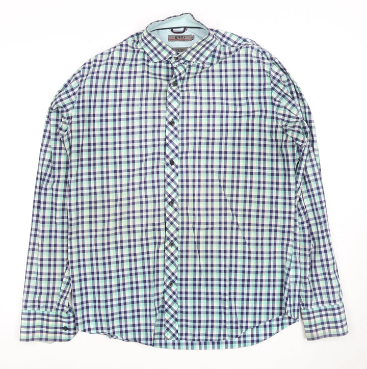Jeff Banks Men's Multicoloured M Check Shirt