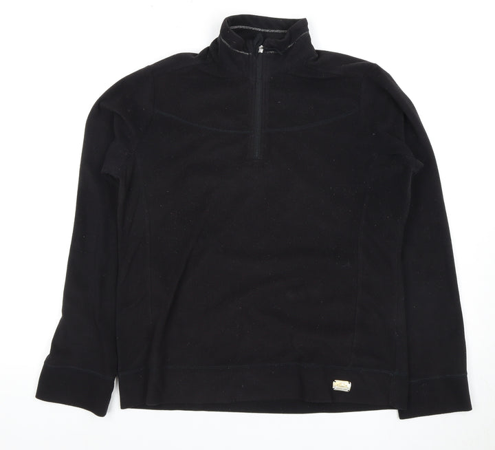 Champion Unisex Black Medium Pullover Sweatshirt