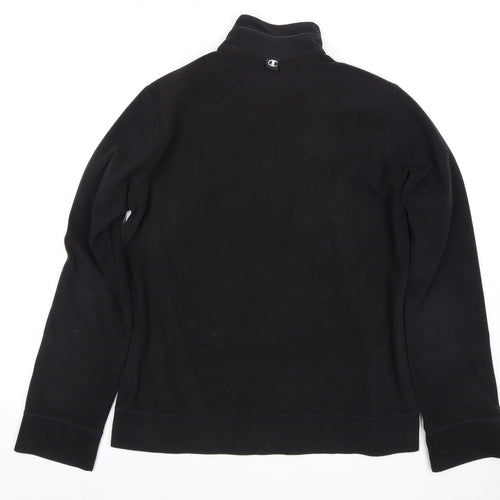 Champion Unisex Black Medium Pullover Sweatshirt
