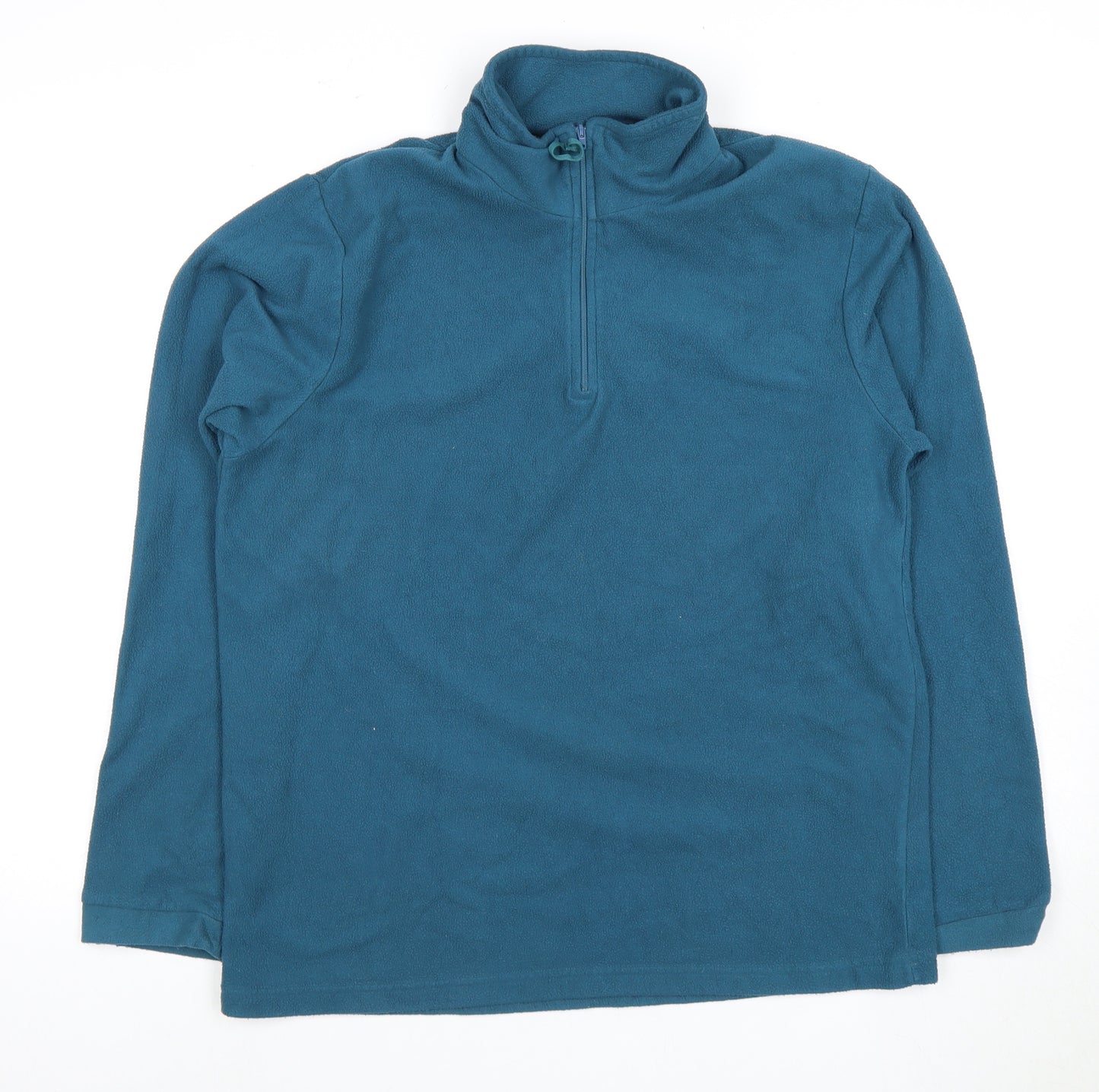 Mountain Essentials Men's Blue 1/4 Zip Hoodie M