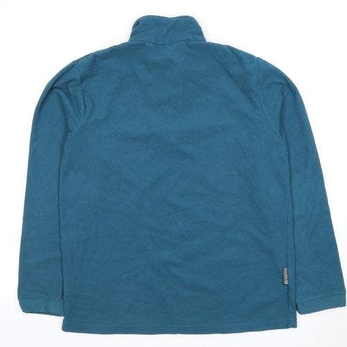 Mountain Essentials Men's Blue 1/4 Zip Hoodie M