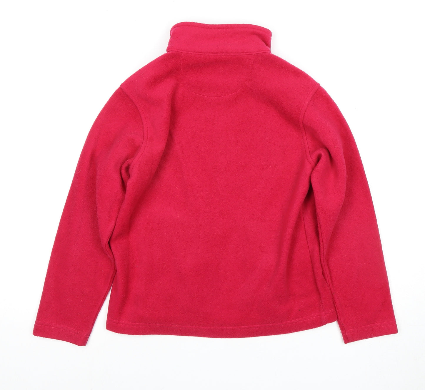 Regatta Girls Red Fleece Jacket, 10Y, Casual Comfort