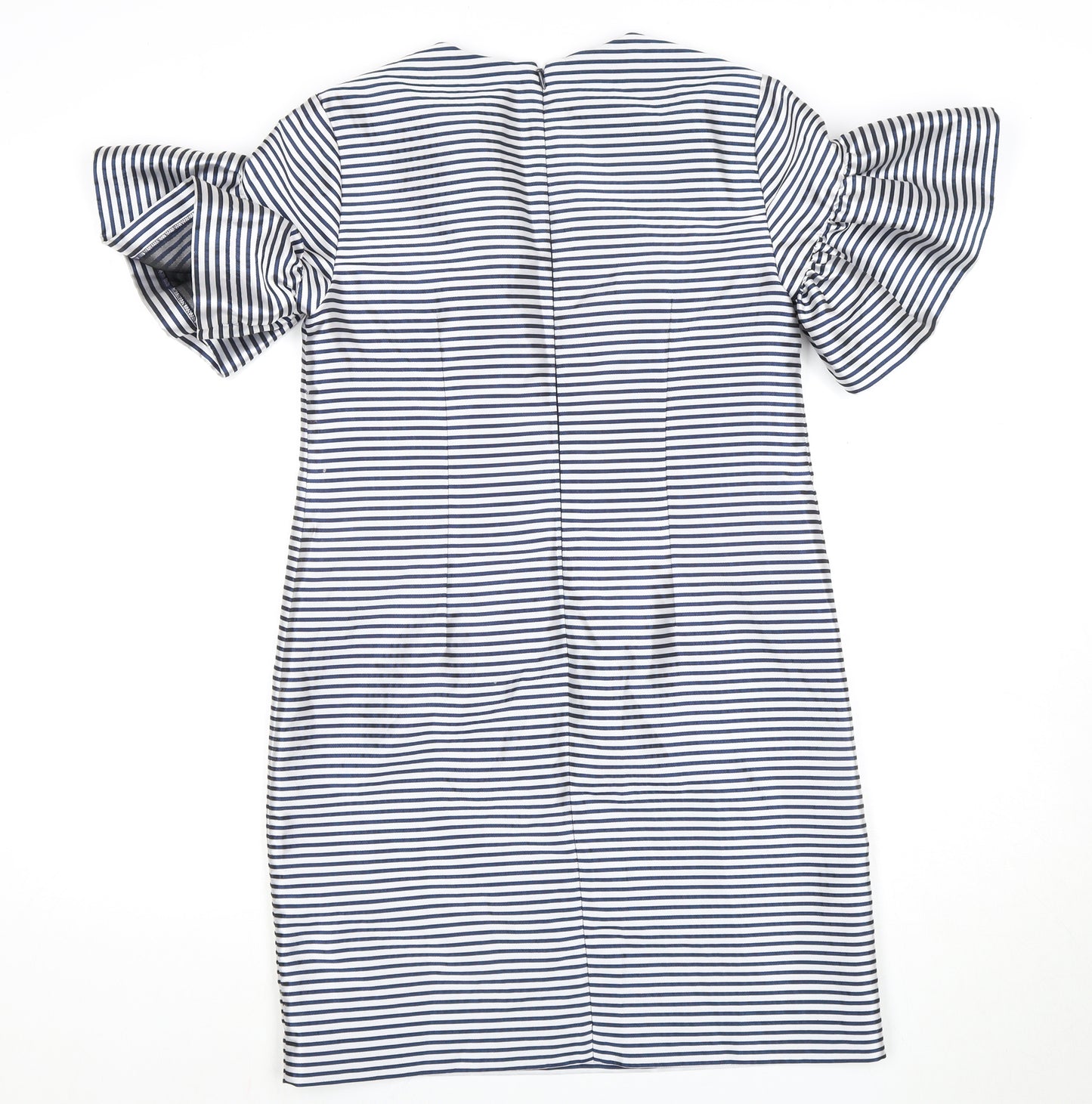 Banana Republic Women's Navy Stripe Petite Bodycon Dress