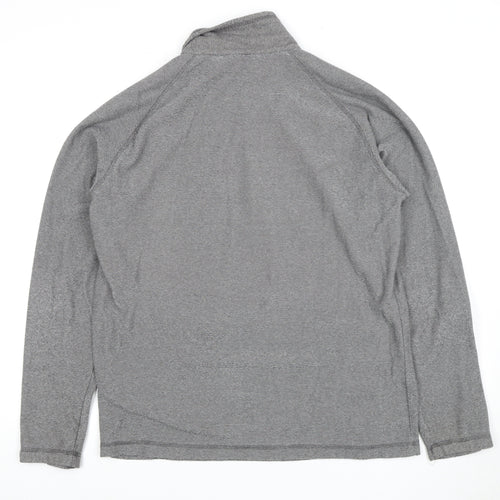 Regatta Men's Grey 1/4 Zip Sweatshirt Size L