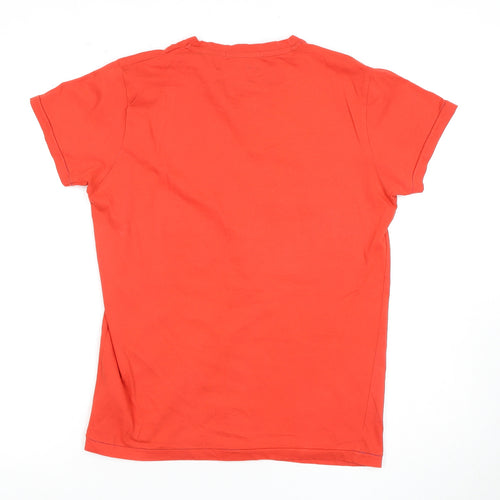 Jack & Jones Men's Red Graphic T-Shirt Size S