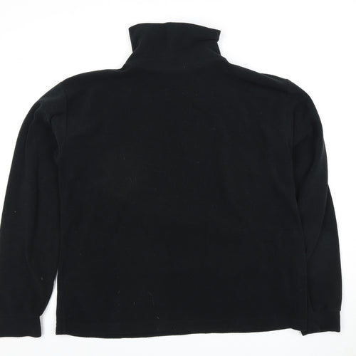 Trespass Men's Black Fleece Sweatshirt, Size M
