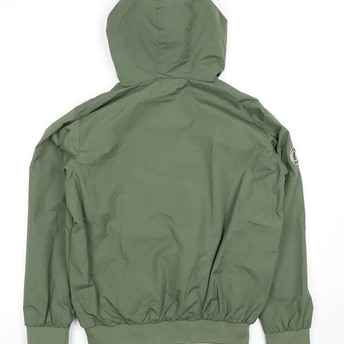 Kangol Boys Green Hooded Basic Jacket Size 13