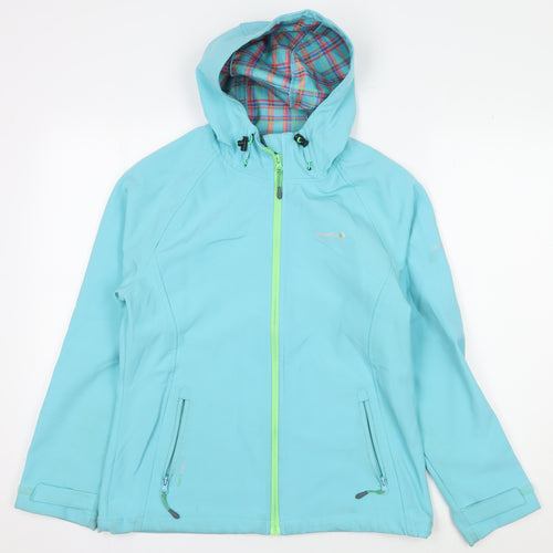 Regatta Women's Blue Soft Shell Jacket Size 12