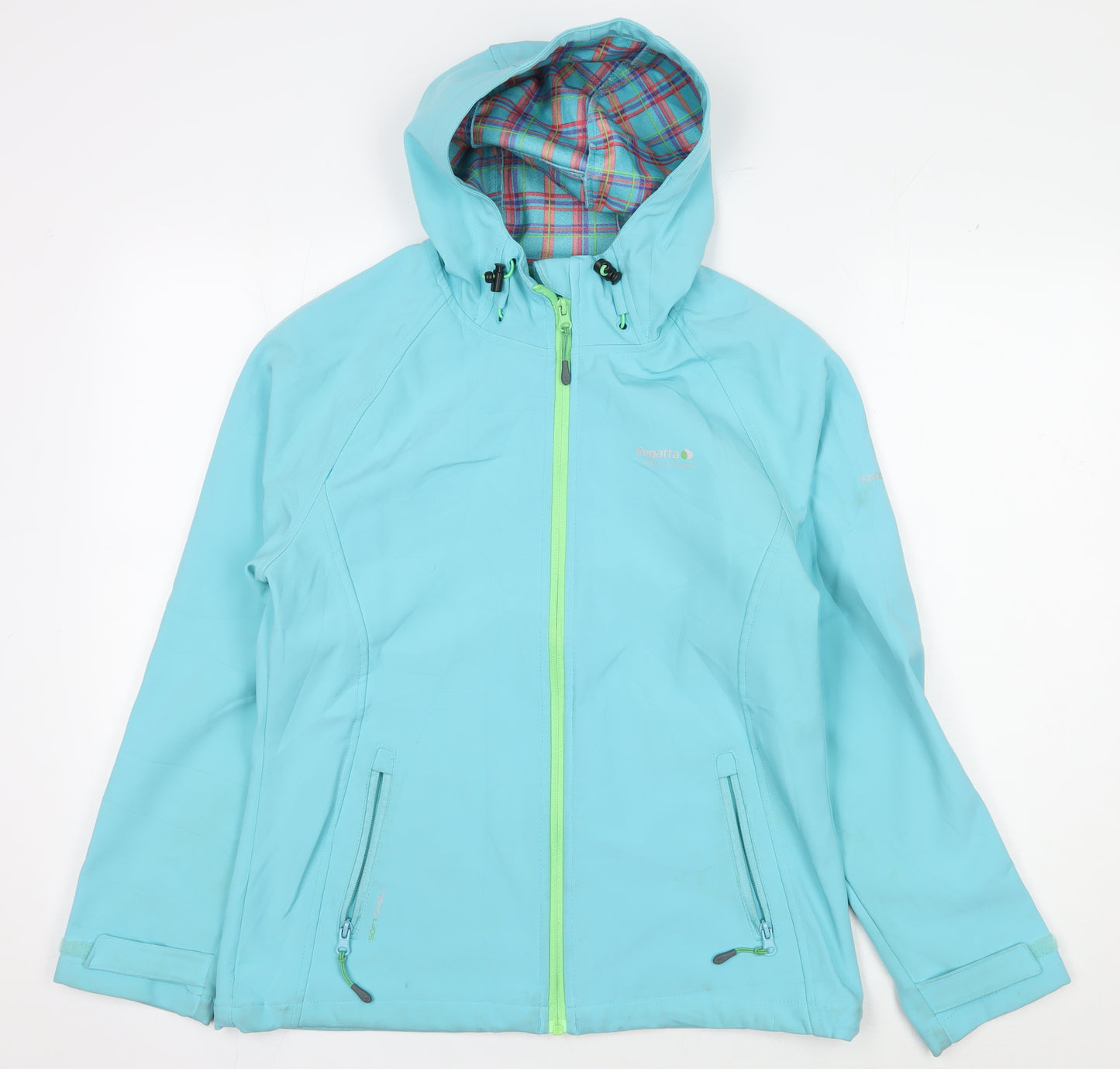 Regatta Women's Blue Soft Shell Jacket Size 12