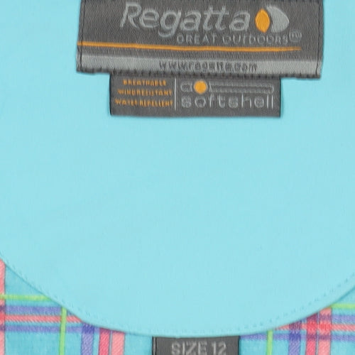 Regatta Women's Blue Soft Shell Jacket Size 12