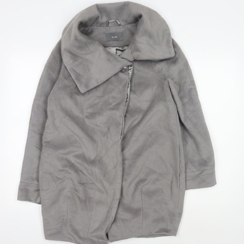 South Women's Grey Mid-Length Coat Size 10