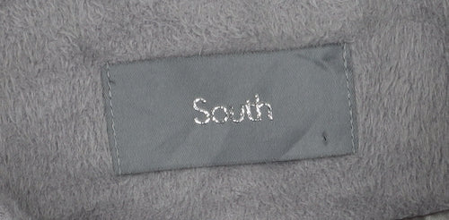 South Women's Grey Mid-Length Coat Size 10
