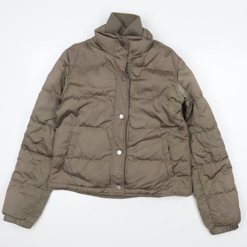 Mexx Women's Beige Size 12 Puffer Jacket