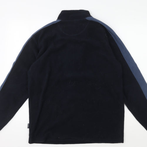Peter Storm Men's Small Black Fleece Pullover Sweatshirt