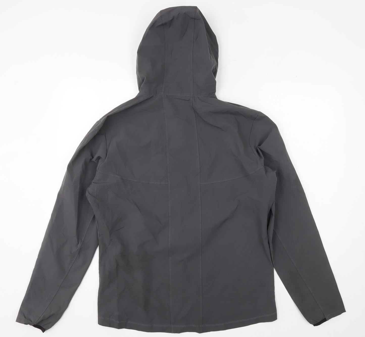 Montirex Men's Black Hooded Basic Jacket M
