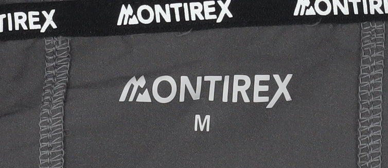 Montirex Men's Black Hooded Basic Jacket M