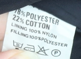 Nissan Men's Blue Red Basic Jacket L Size