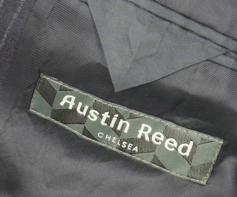 Austin Reed Men's Blue Stripe Suit Jacket Size 40R