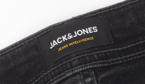 Jack & Jones Men’s Black Skinny Jeans Size 31