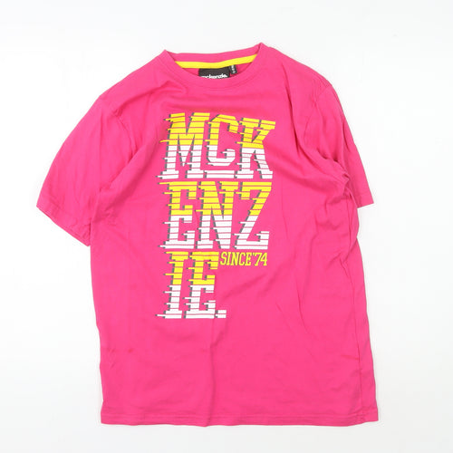 McKenzie Girls Pink Graphic T-Shirt - 13-14 Years