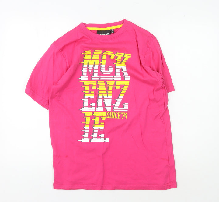 McKenzie Girls Pink Graphic T-Shirt - 13-14 Years