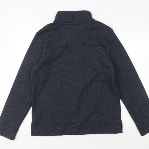 Fat Face Men's Blue Small 1/2 Zip Sweatshirt
