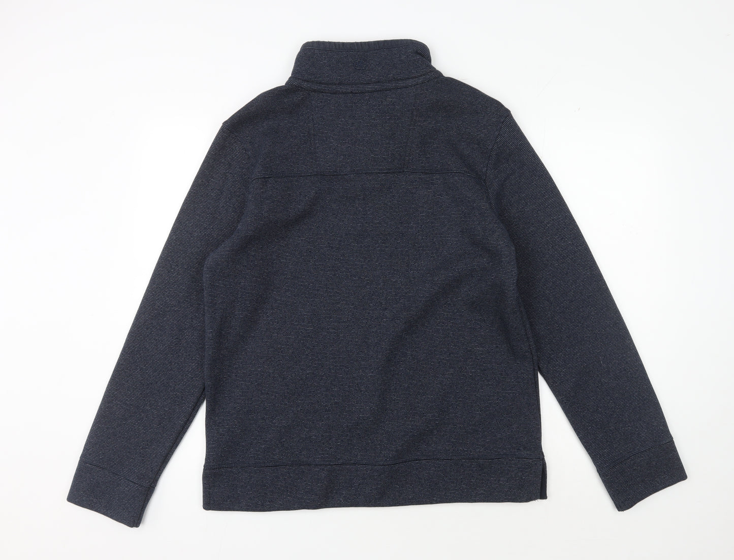 Fat Face Men's Blue Small 1/2 Zip Sweatshirt