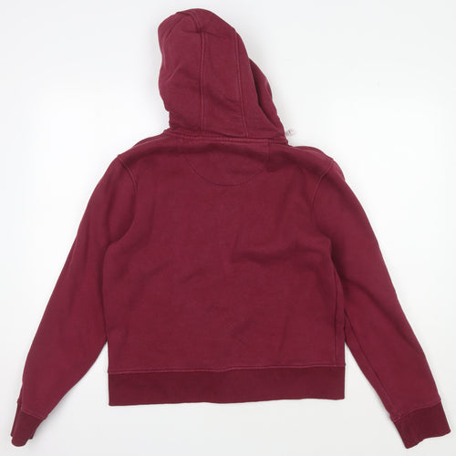 Soulcal & Co Women's Red Zip Hoodie Size 14