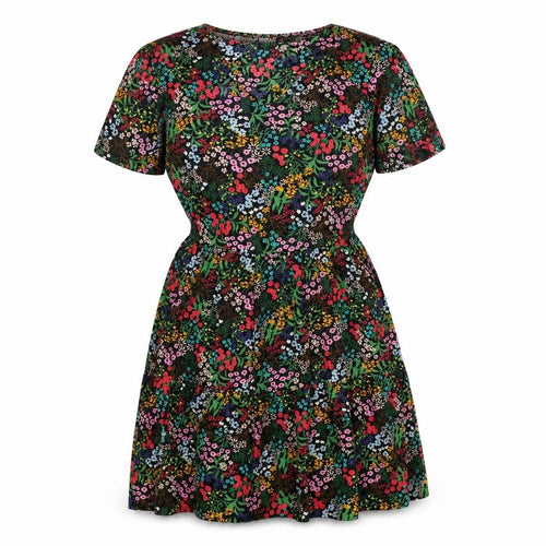 Jacqueline de Yong Women's Floral A-Line Dress Size 12