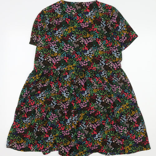 Jacqueline de Yong Women's Floral A-Line Dress Size 12