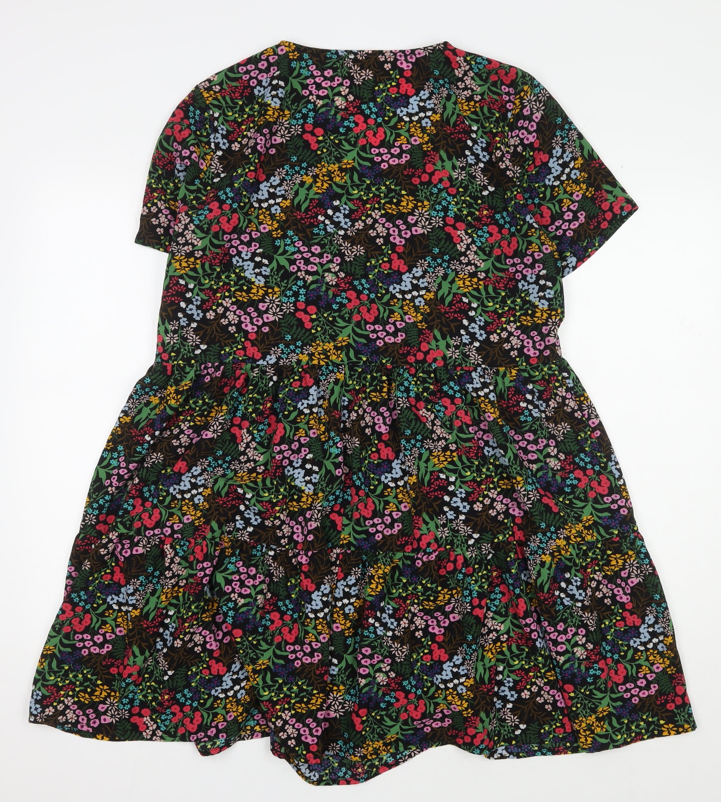 Jacqueline de Yong Women's Floral A-Line Dress Size 12