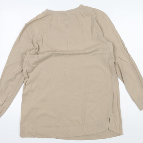 Everlast Beige Long Sleeve Pullover Top Unisex Size 14