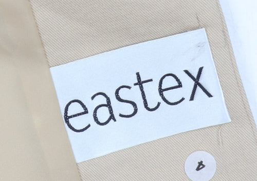 Eastex Beige Women's Blazer Size 14 Short Sleeve
