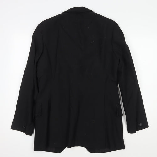 Austin Reed Men's Black Blazer 39 Regular Fit