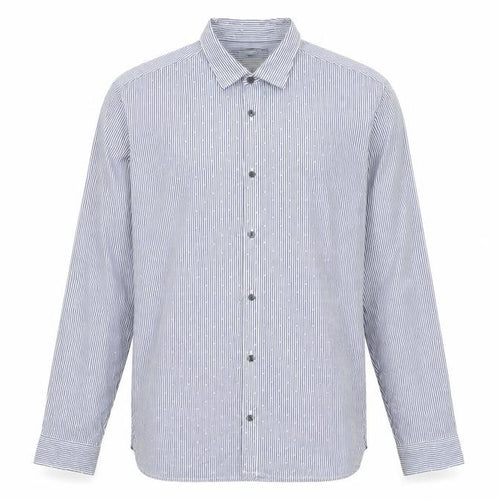 Jack & Jones Men's Blue Striped Long Sleeve Shirt XL