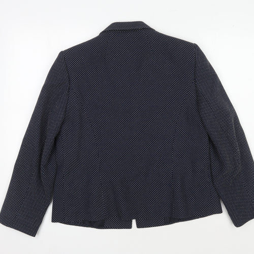 Eastex Women's Black Polka Dot Jacket Size 12