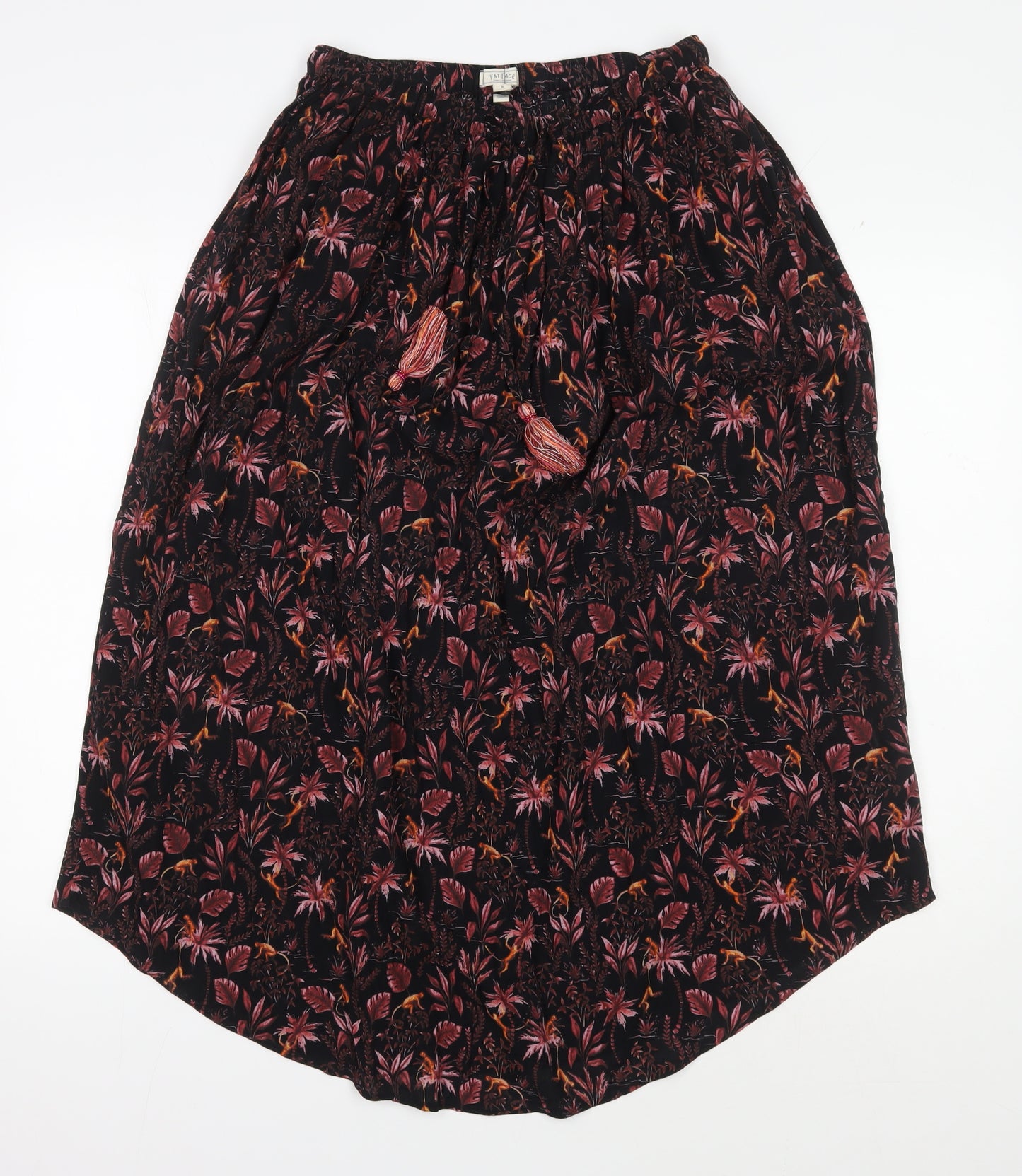 Fat Face Women's Multicoloured A-Line Floral Skirt S