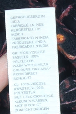 Fat Face Women's Multicoloured A-Line Floral Skirt S