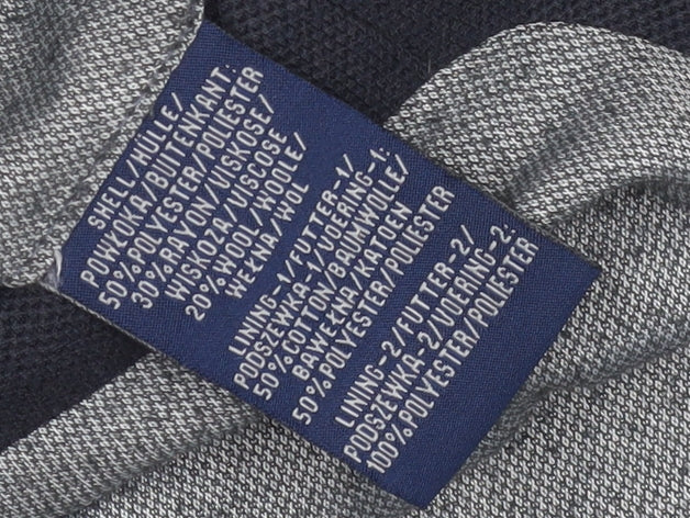 Feraud Men's Black Blazer Size 40 Classic Style