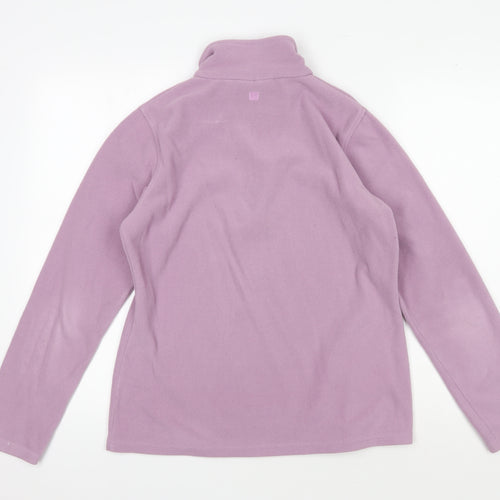 Mountain Warehouse Women's Purple Fleece Sweatshirt M