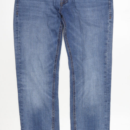 Jack & Jones Men's Blue Straight Jeans Size 30