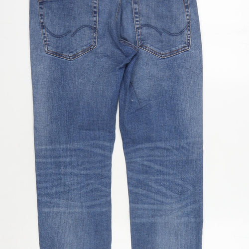 Jack & Jones Men's Blue Straight Jeans Size 30