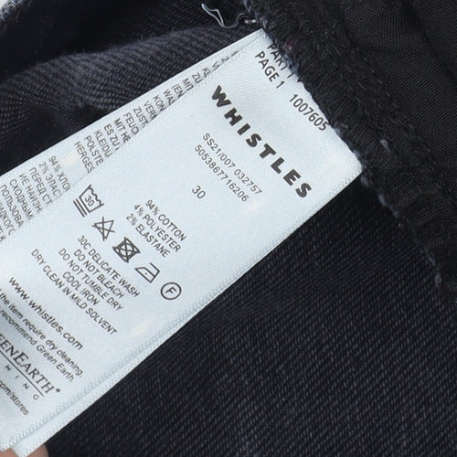 Whistles Men's Blue Skinny Jeans 30 Slim Fit Denim