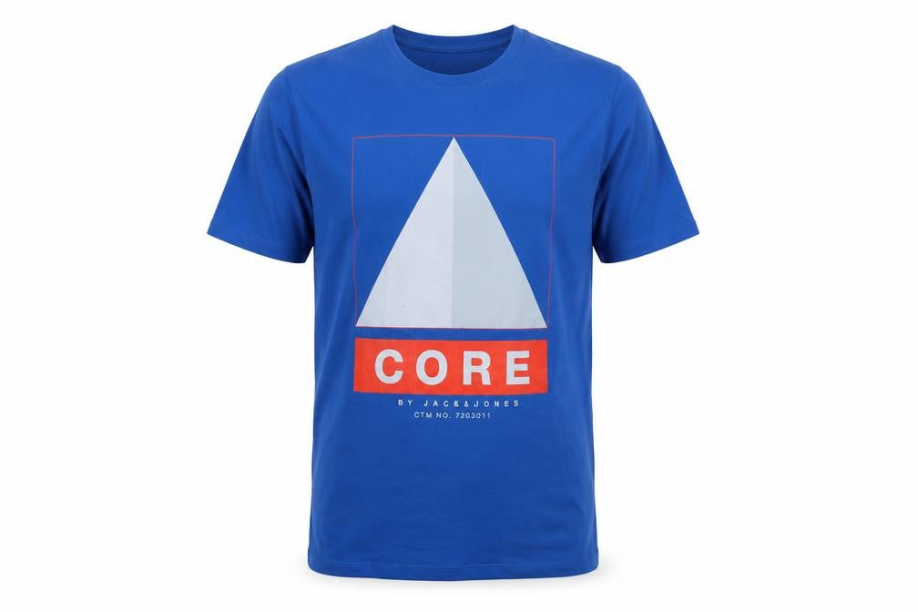 Jack & Jones Men's Blue XL Graphic T-Shirt